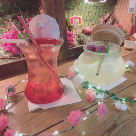 外で少し飲んできた♪