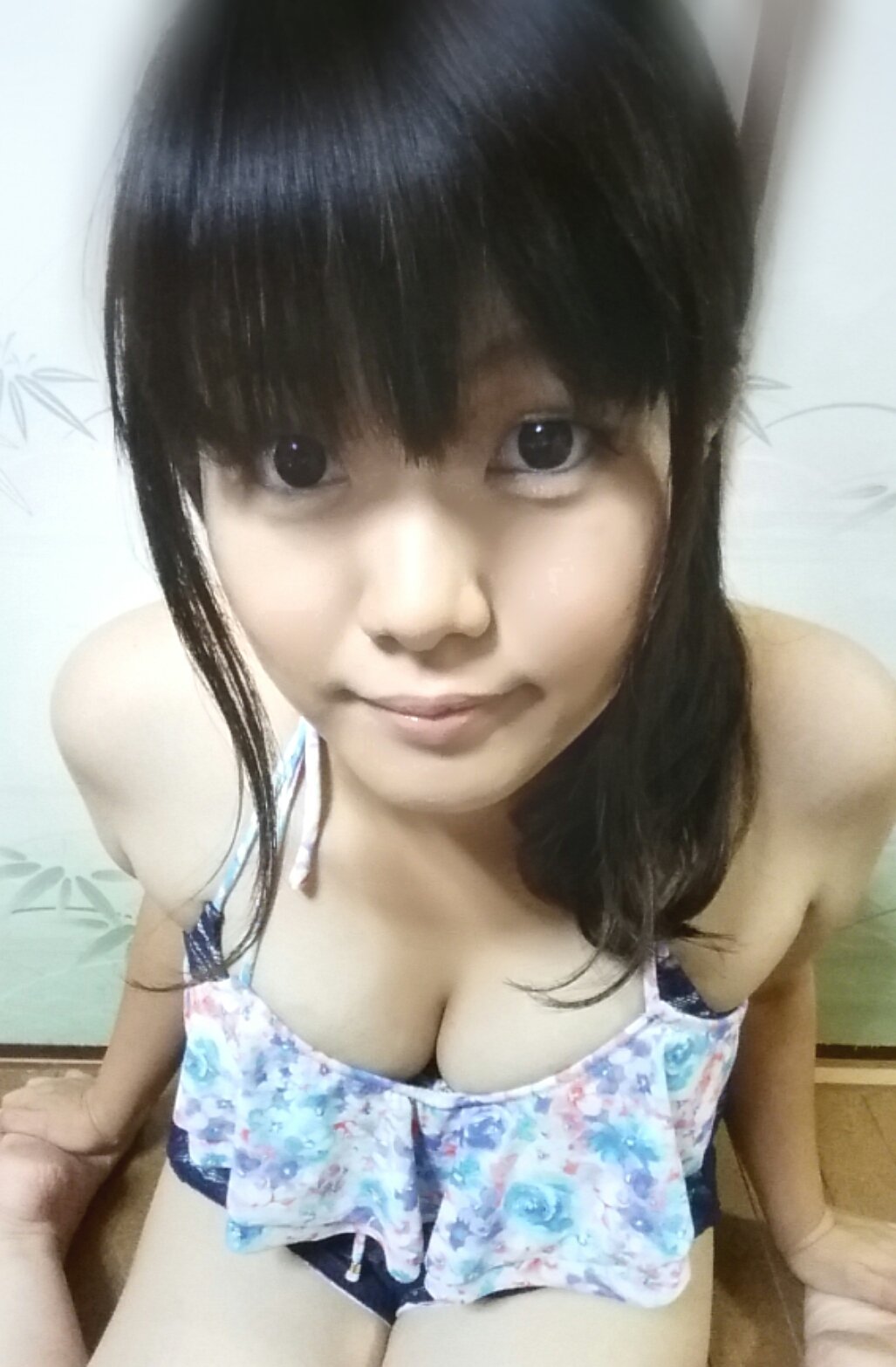 水着着てみましたー