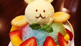 今日のカキ氷。