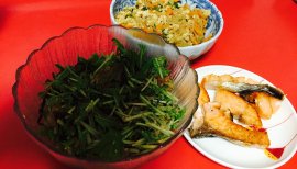 今から遅い夕食です♪