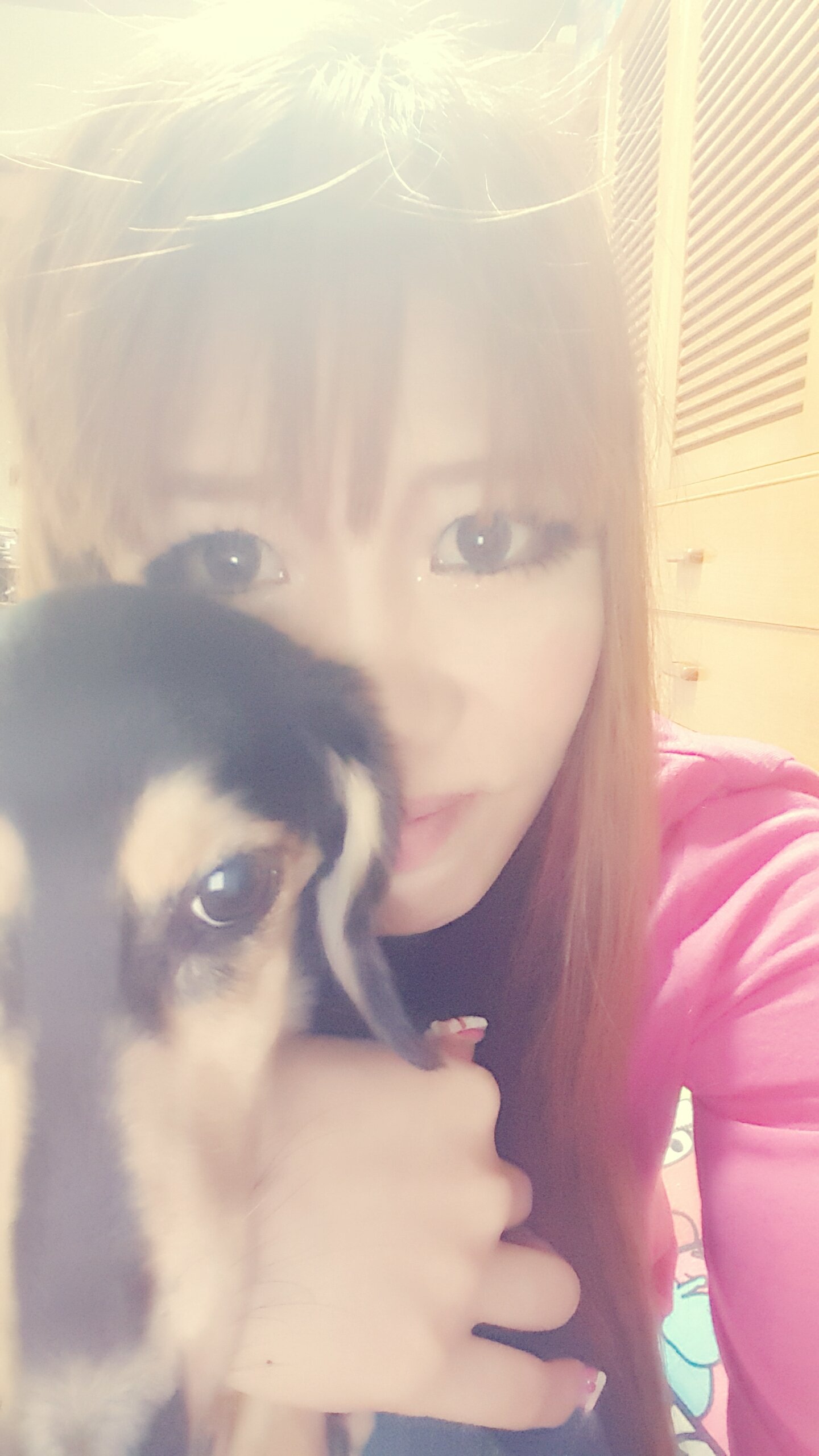 愛犬と♡