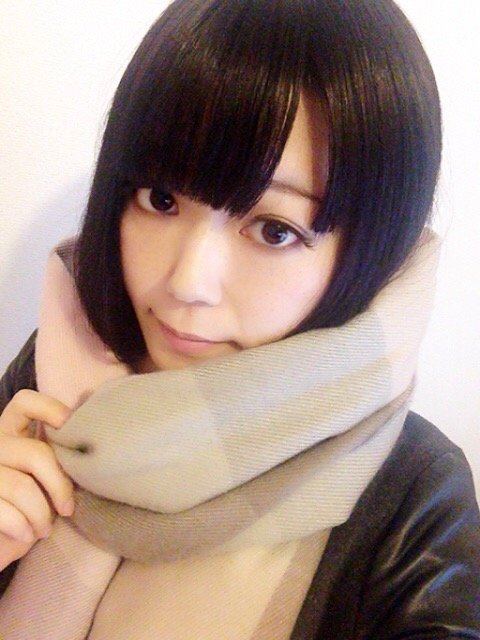 今年初マフラー♫