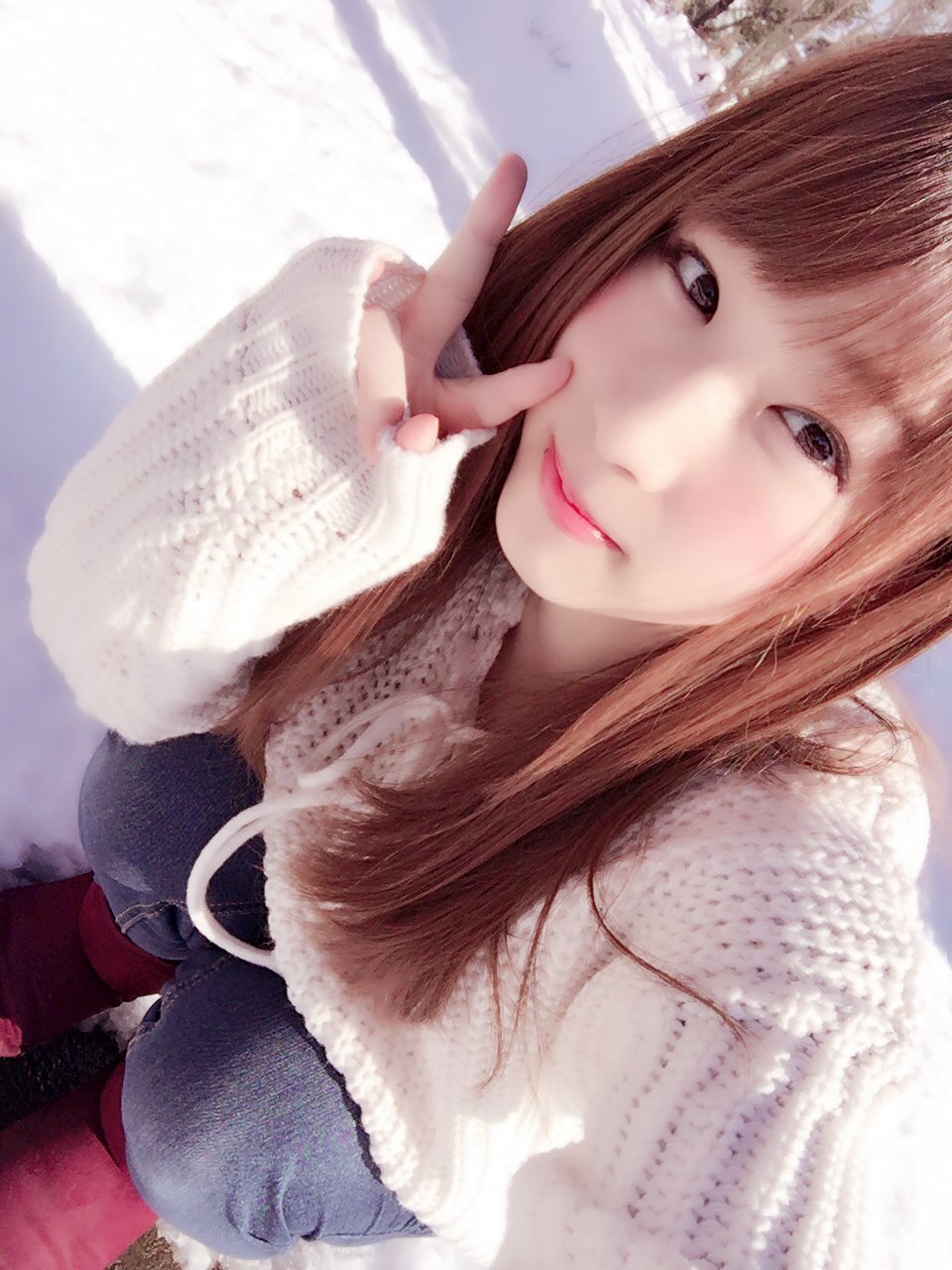 雪降る浮かれモード♪