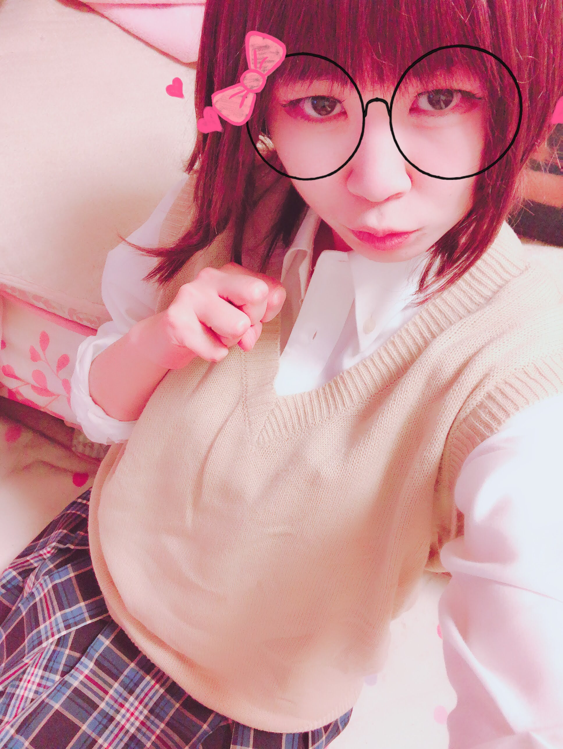 なんちゃってー