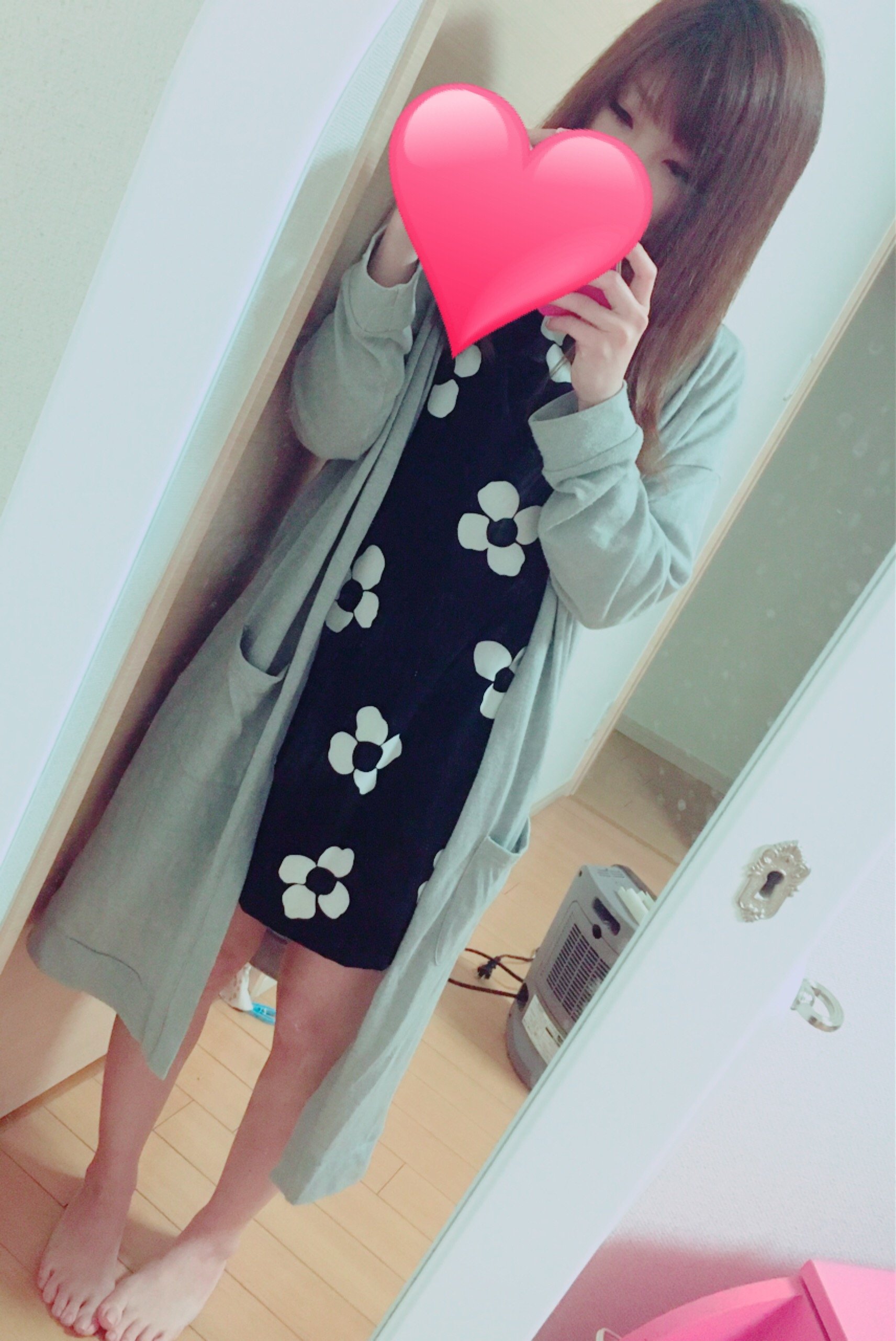 今日きたワンピース♡