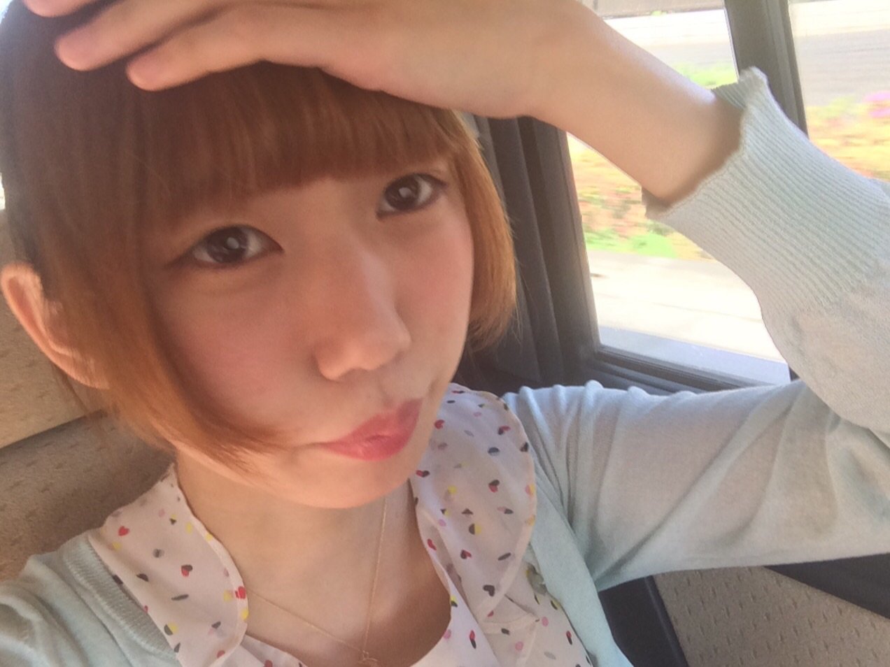 すっぴん(/ω＼*)