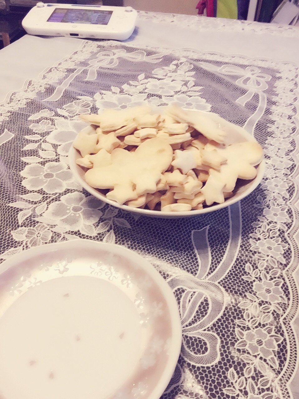 クッキー大量笑