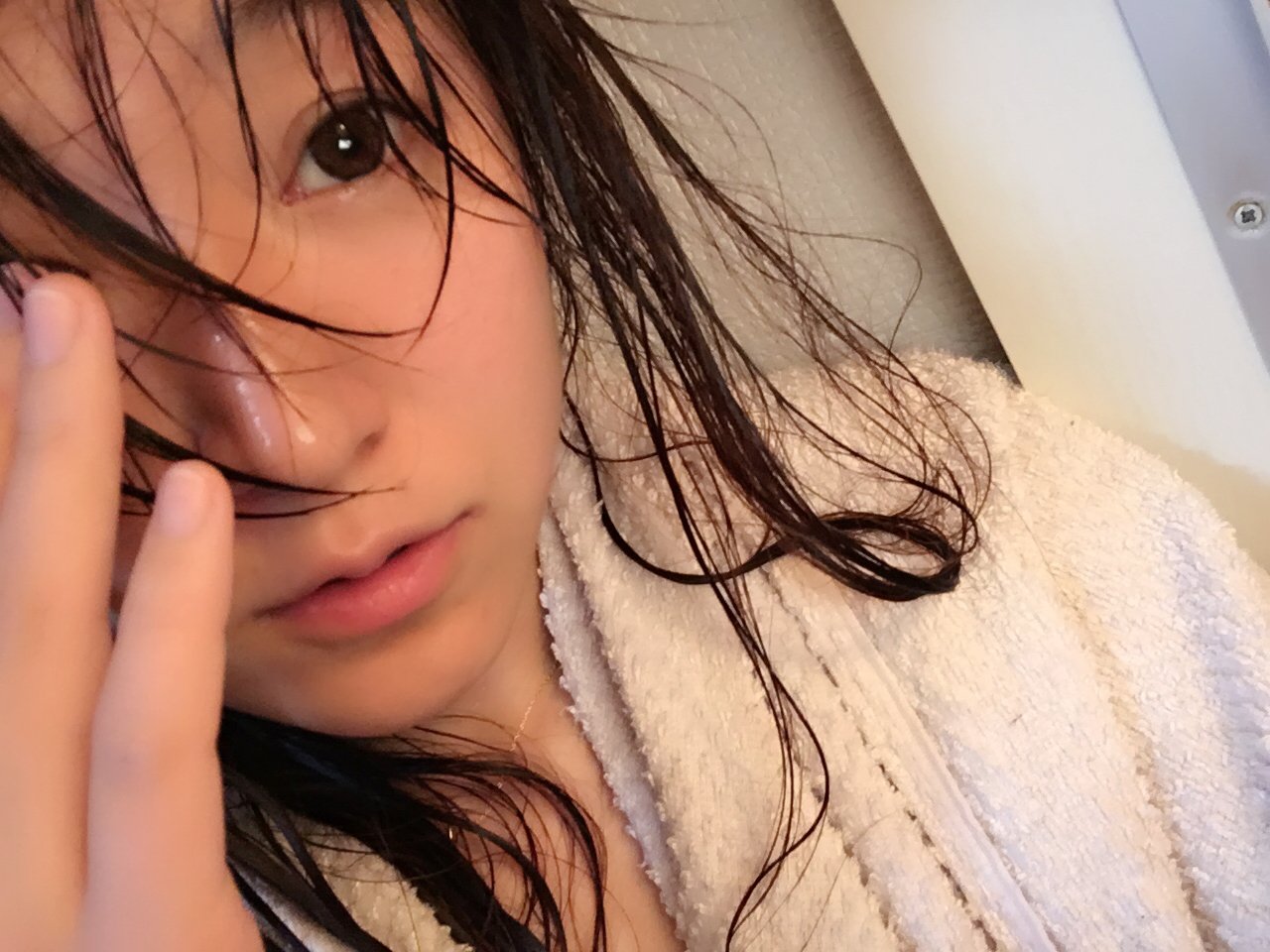 お風呂上りに‥