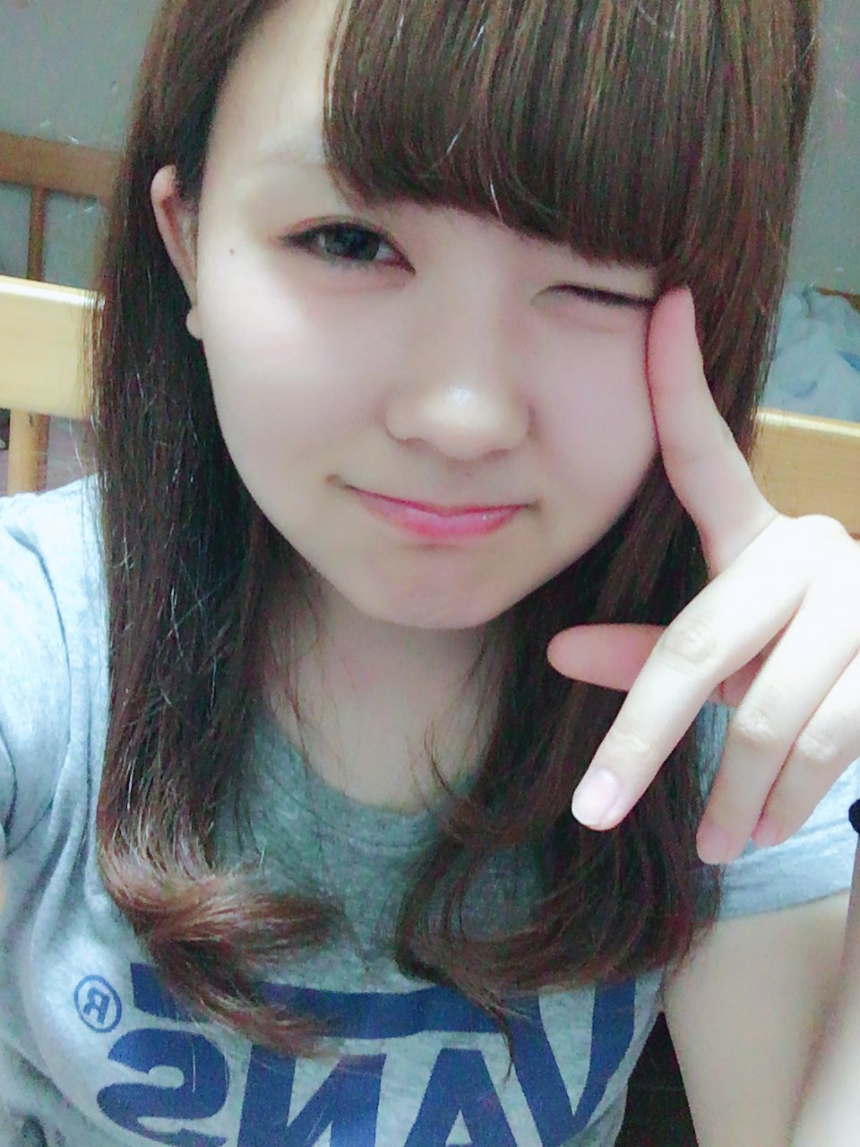 下手っぴウインク♪