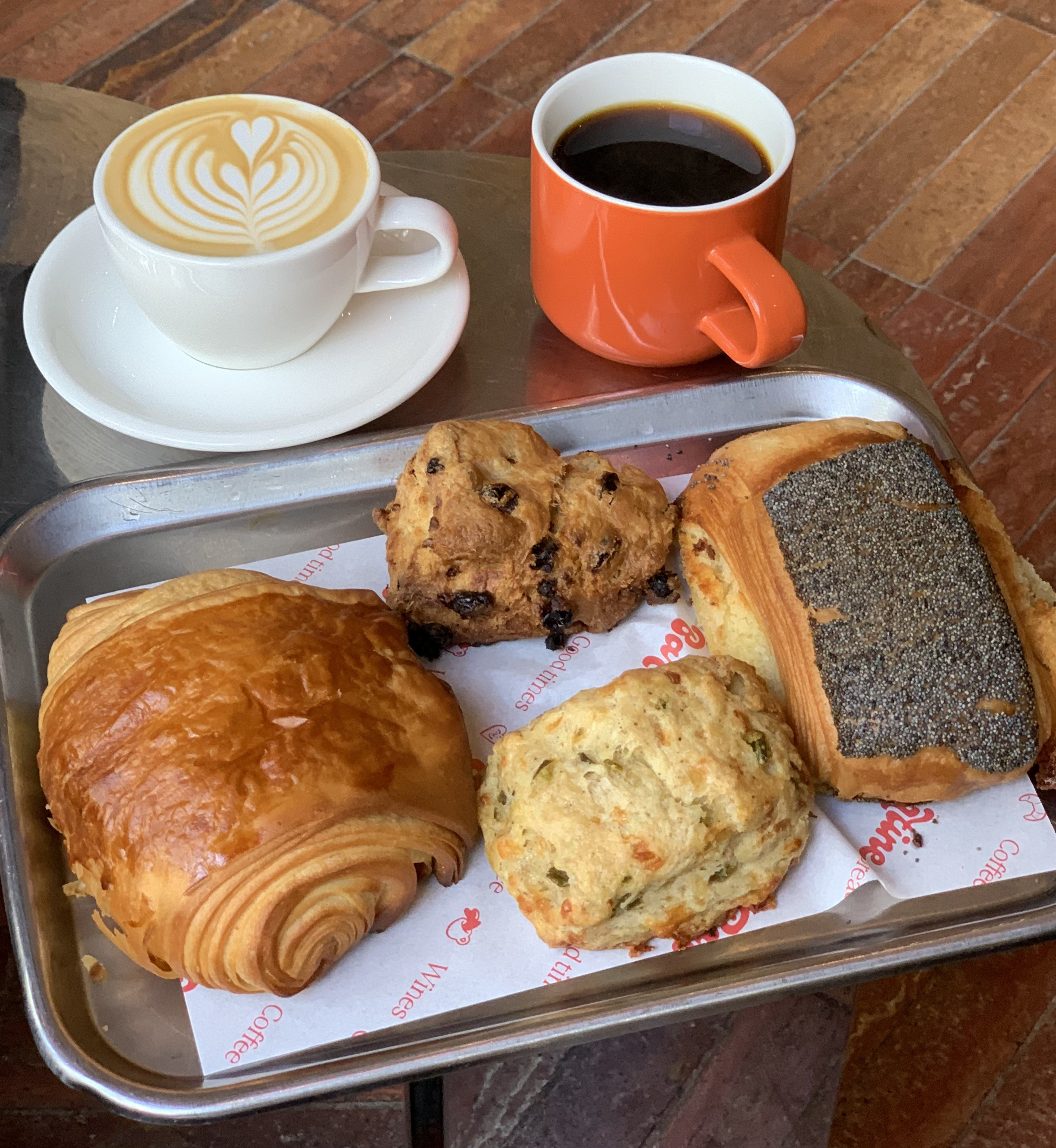 行きつけのカフェでのんびりブランチ