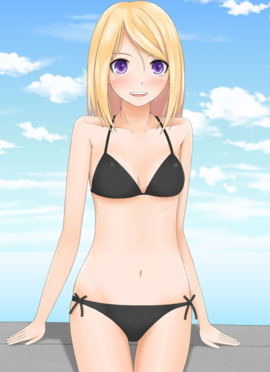 今日ちょびっとだけ水着でインします！