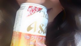 飲みーっ♡