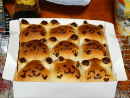 チョコちぎりパン
