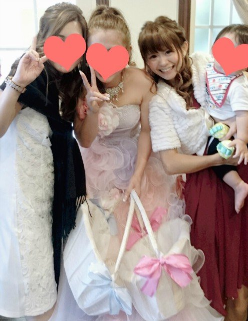 昨日は結婚式っ