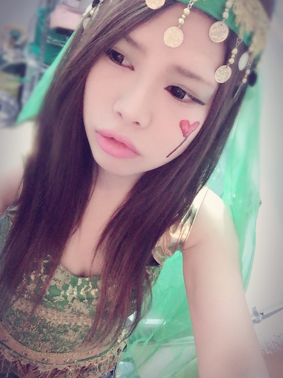 先月のハロウィンの時のコスプレ！